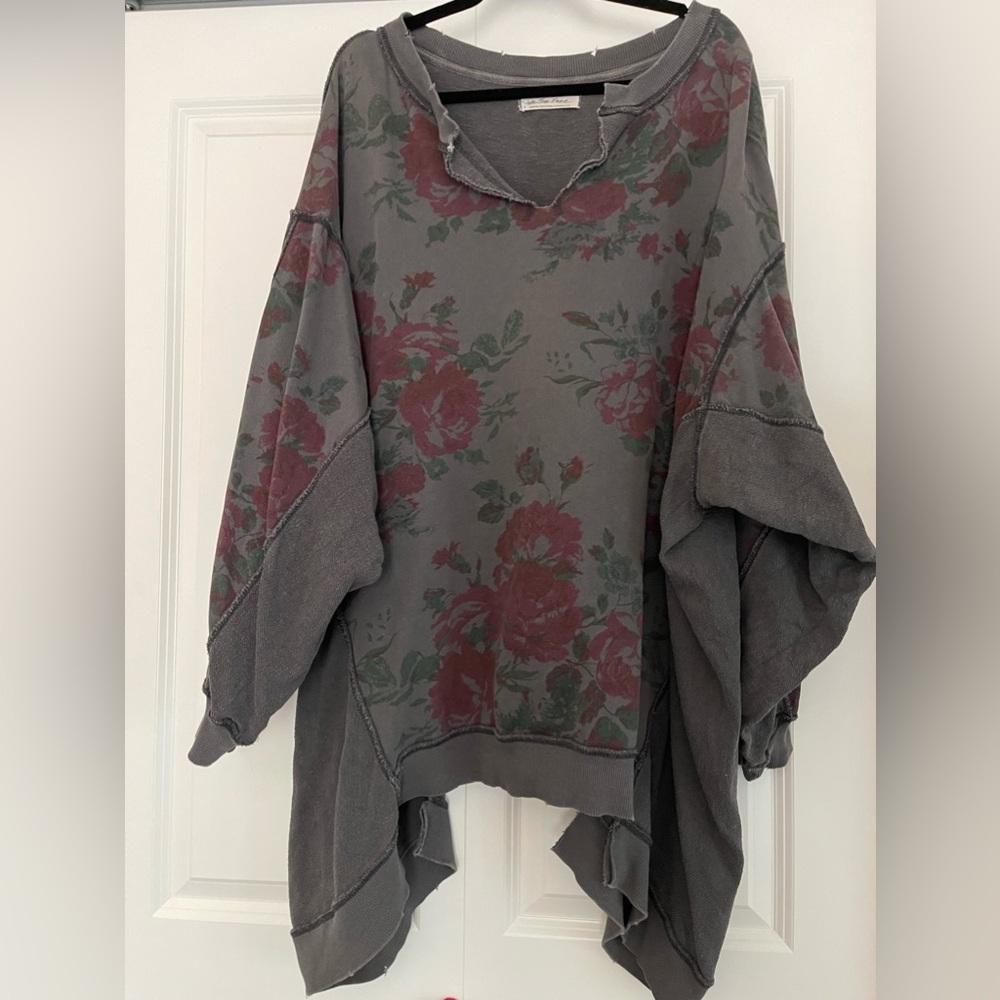 We the Free l Free People with the Band pullover sweatshirt